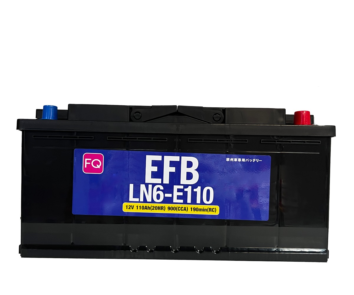 Батарея аккумуляторная FQ LN6E110 110А/ч 900А 12В обратная полярн. стандартные (Европа) клеммы